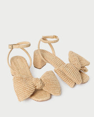 Loeffler Randall Women / Carmen Natural Bow Sandal