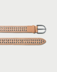 Loeffler Randall Women / Isaac Honey/Silver Studded Belt
