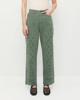 Loeffler Randall Women / Demi Embroidered Pant