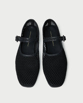 Loeffler Randall Women / Rita Black Netted Mary Jane