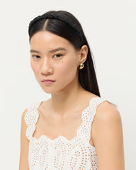 Loeffler Randall Women / Sabine Black/Cream Headband Set