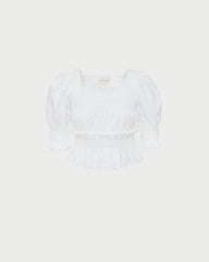 Loeffler Randall Women / Nicola Smocked Blouse