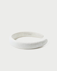 Loeffler Randall Women / Marina Cream Puffy Headband