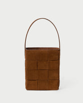 Loeffler Randall Women / Laith Cacao Woven Bucket Bag