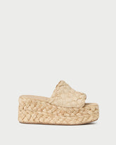 Loeffler Randall Women / Aaron Natural Braided Straw Mule