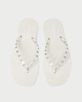 Loeffler Randall Women / Taryn Cream Jelly Flip Flop