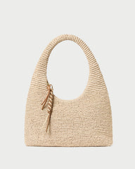Loeffler Randall Women / Willow Natural Woven Hobo Bag