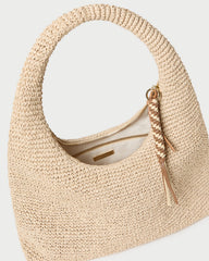 Loeffler Randall Women / Willow Natural Woven Hobo Bag