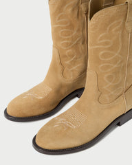 Loeffler Randall Women / Jett Sand Suede Calf Boot