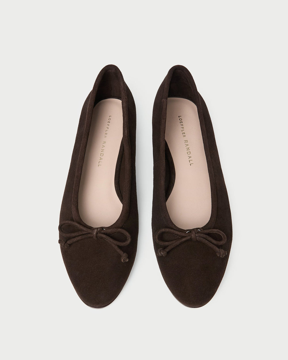 Loeffler Randall Women / Noelle Brown Suede Ballet Flat