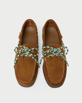 Loeffler Randall Women / Franco Cacao Suede Boat Shoe