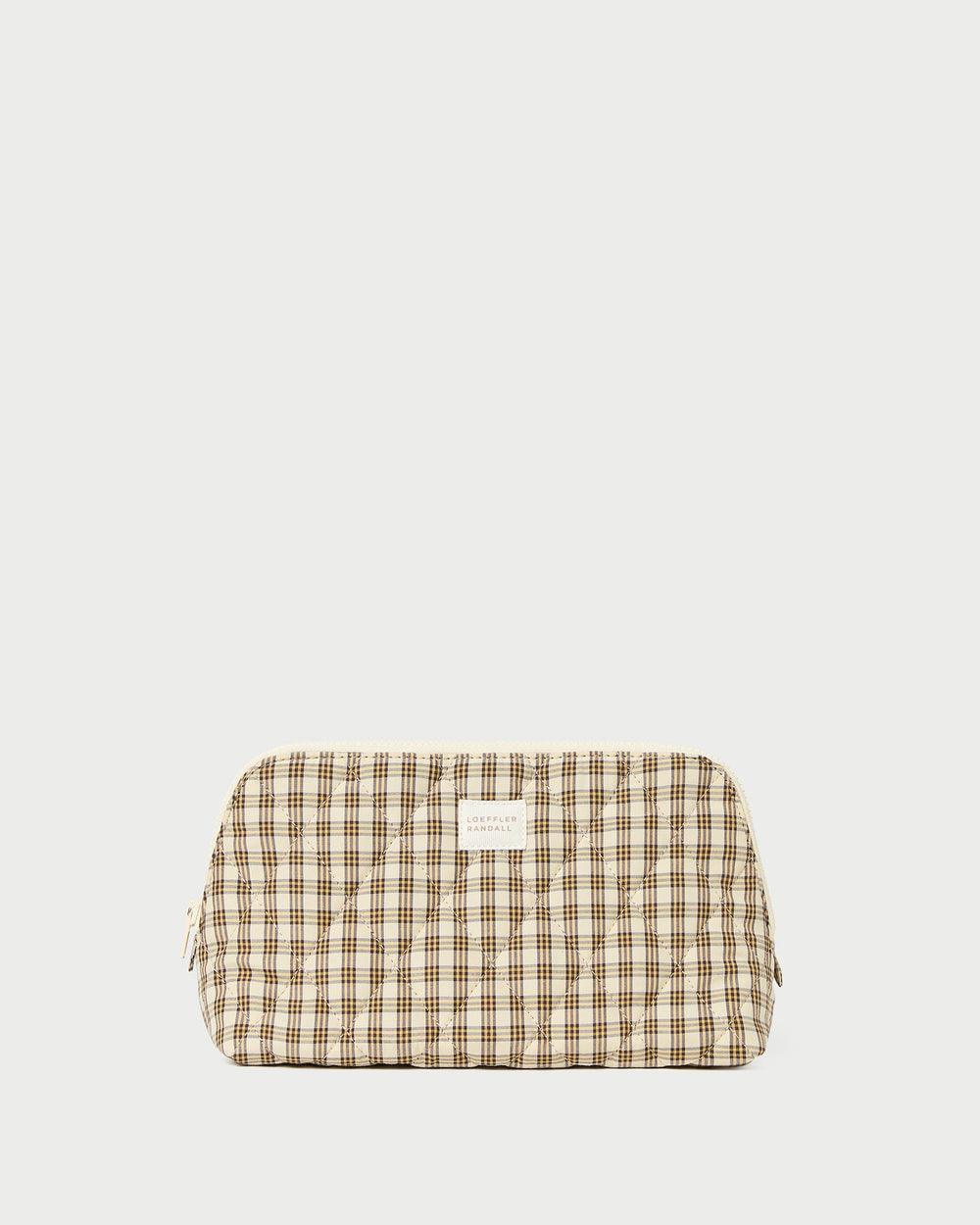 Loeffler Randall Women / Frances Butter Plaid Cosmetic Pouch