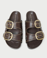Loeffler Randall Women / Eve Brown Tulip Two-Band Sandal