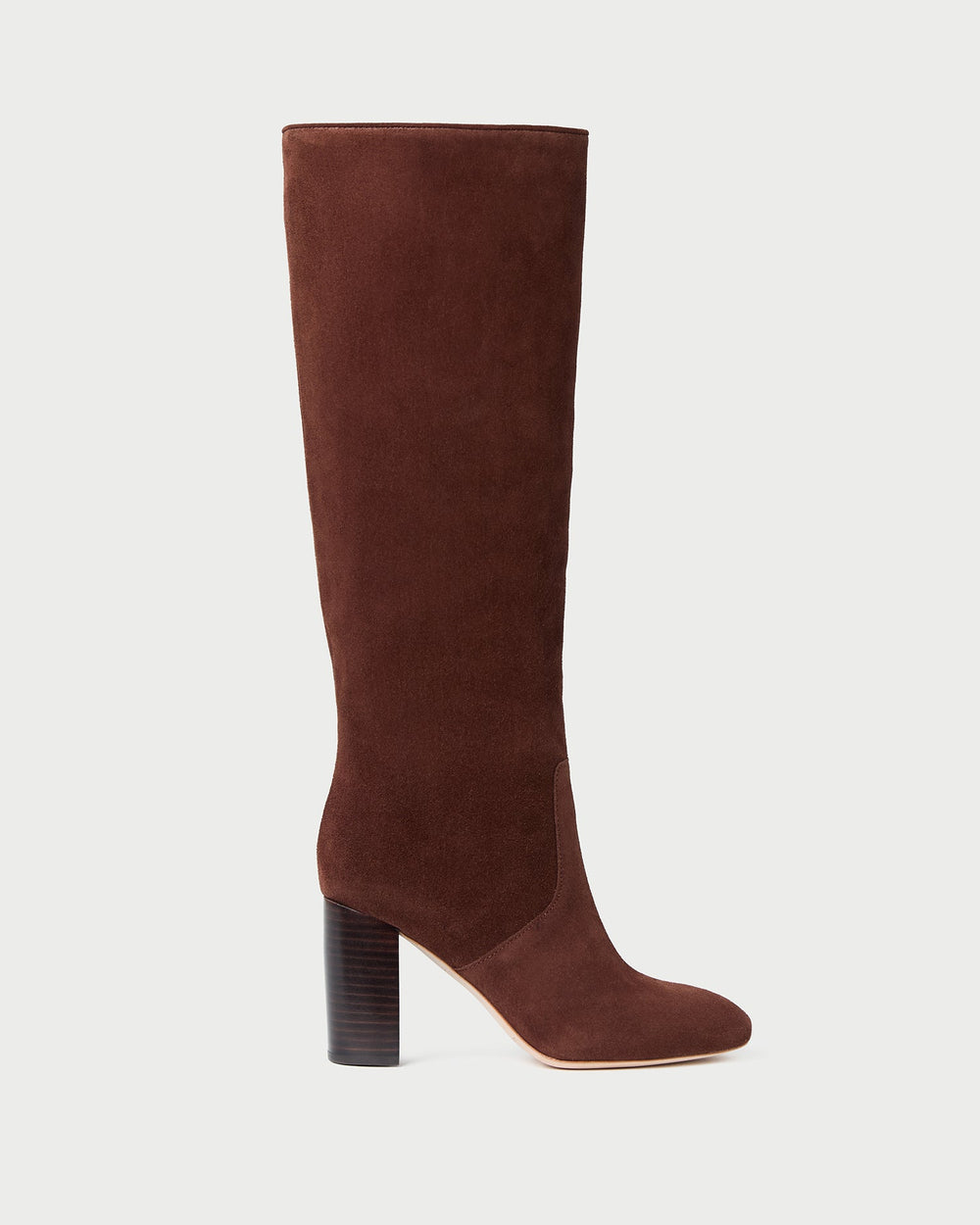 Loeffler Randall Women / Goldy Espresso Suede Tall Boot