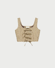 Loeffler Randall Women / Callista Tie-Front Vest