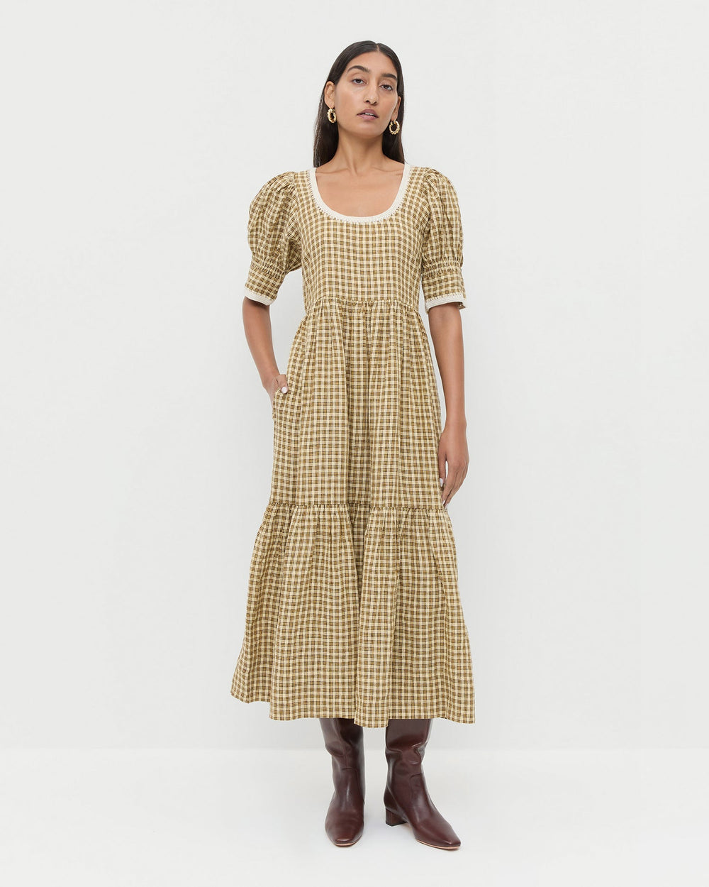 Loeffler Randall Women / Gillian Puff-Sleeve Dress