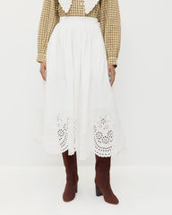 Loeffler Randall Women / Tinsley Broderie Skirt