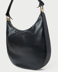 Loeffler Randall Women / Morgan Black Leather Shoulder Bag