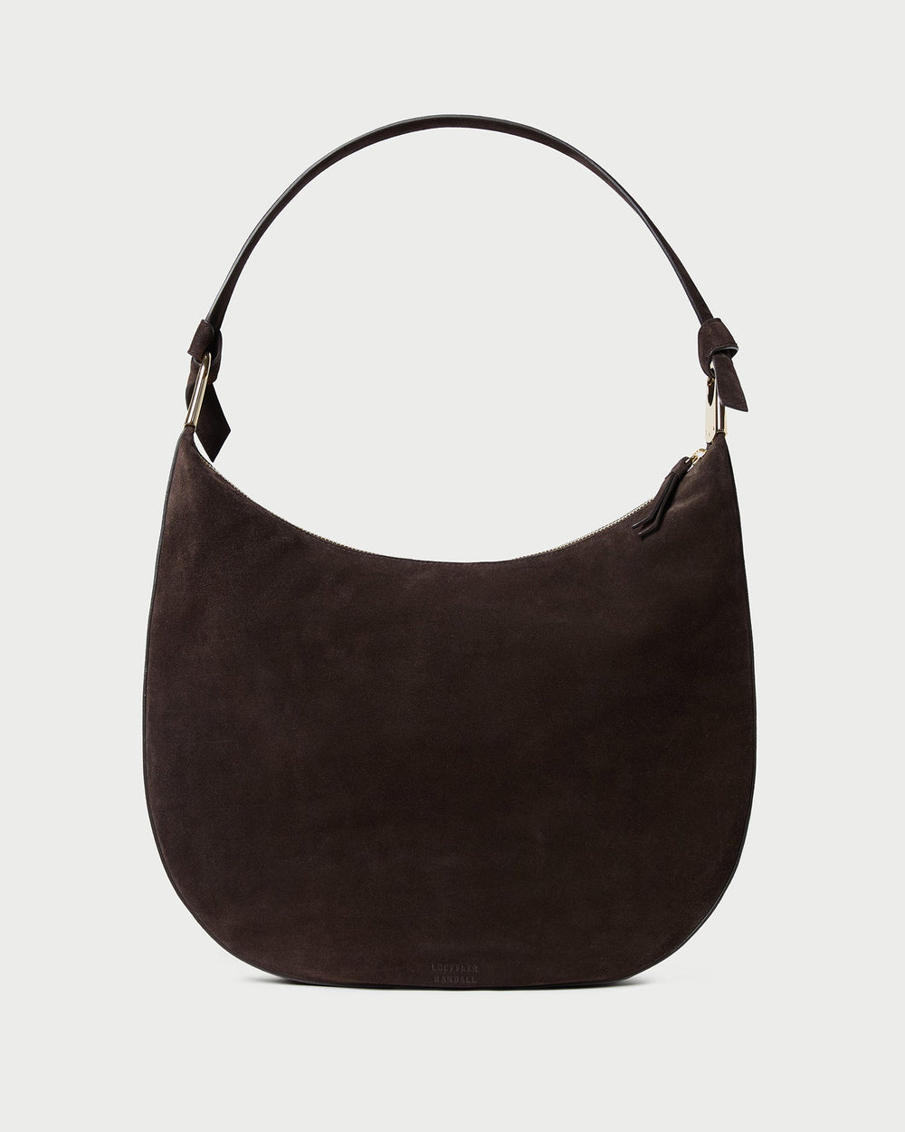 Loeffler Randall Women / Morgan Brown Suede Shoulder Bag
