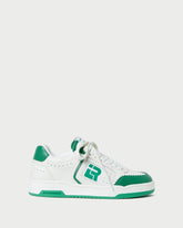 Loeffler Randall Women / Topspin Cream/Green Court Sneaker