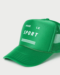 Loeffler Randall Women / Lee Green Trucker Hat