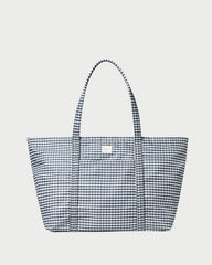 Loeffler Randall Women / Dina Black/White Gingham Travel Tote