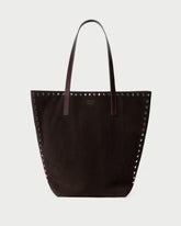 Loeffler Randall Women / Walker Brown/Silver Suede Tote