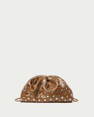 Loeffler Randall Women / Bailey Safari/Silver Leather Dome Clutch