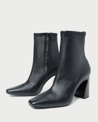 Loeffler Randall Women / Chloe Black Leather Ankle Boot