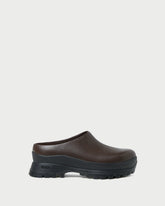 Loeffler Randall Women / Gemma Brown Leather Lug Mule