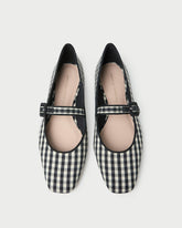 Loeffler Randall Women / Ginger Black/White Gingham Mary Jane