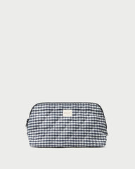 Loeffler Randall Women / Frances Black/White Gingham Cosmetic Pouch