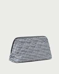 Loeffler Randall Women / Frances Black/White Gingham Cosmetic Pouch