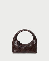 Loeffler Randall Women / Mercer Chocolate Woven Shoulder Bag