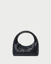 Loeffler Randall Women / Mercer Black Woven Shoulder Bag