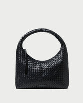 Loeffler Randall Women / Willow Black Woven Hobo Bag