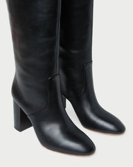 Loeffler Randall Women / Goldy Black Wide-Calf Boot