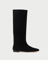 Loeffler Randall Women / Lillian Black Suede Tall Boot