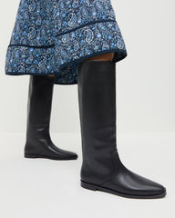 Loeffler Randall Women / Tilly Black Leather Tall Boot