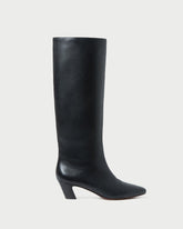 Loeffler Randall Women / Marley Black Leather Tall Boot