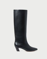 Loeffler Randall Women / Marley Black Leather Tall Boot