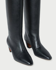 Loeffler Randall Women / Marley Black Leather Tall Boot
