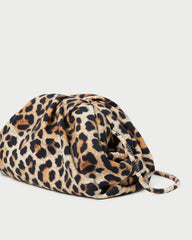 Loeffler Randall Women / Bailey Leopard Jersey Dome Clutch