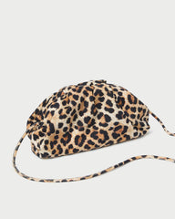 Loeffler Randall Women / Bailey Leopard Jersey Dome Clutch