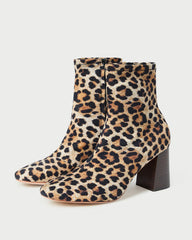 Loeffler Randall Women / Elise Leopard Jersey Ankle Boot