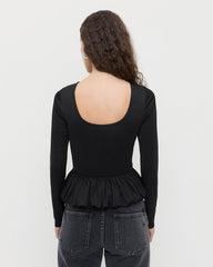 Loeffler Randall Women / Posie Peplum Top