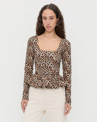 Loeffler Randall Women / Posie Peplum Top