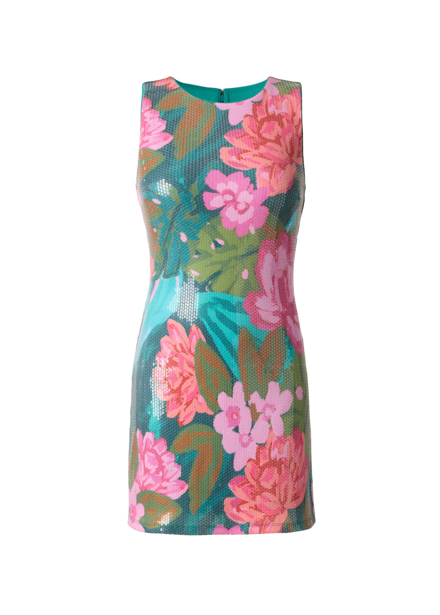 Floral Sequin Mini Dress Tropic Bouquet | Venus Value