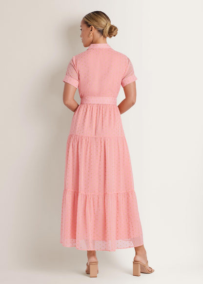 Solid Shine Detail Maxi Burnt Coral | Venus Customer Favorite