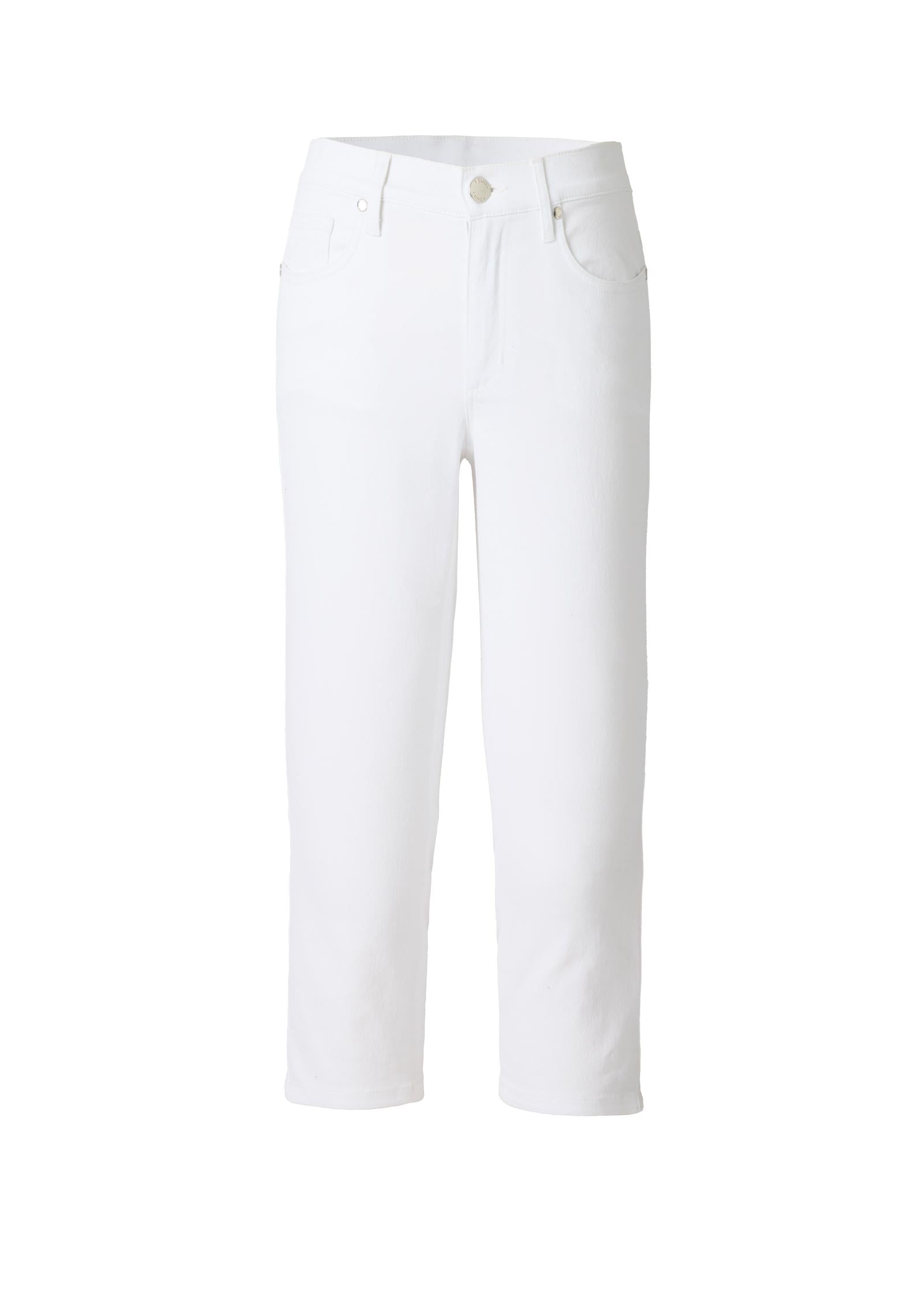 Cindy Capri Jean White Denim | Venus Featured
